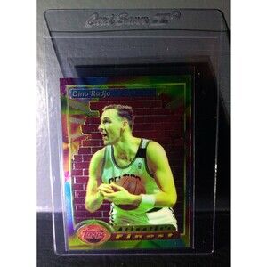 1993-94 Topps Finest Dino Radja #93 Atlantic's Finest Basketball Card